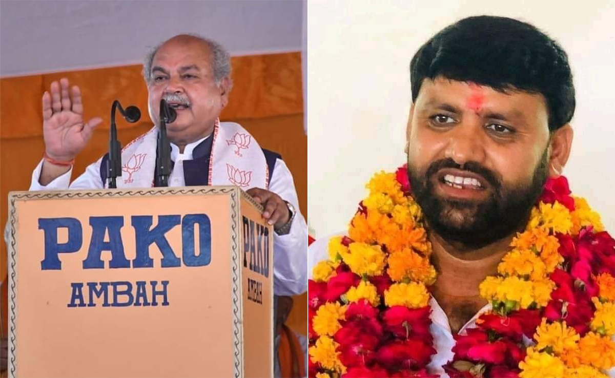 MP Congress Second List: नरेंद्र सिंह तोमर को चुनौती देंगे रवींद्र सिंह तोमर, कांग्रेस ने 3 सीटों पर बदले उम्मीदवार