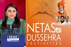 Netas At Dussehra Festivities Netas At Dussehra Festivities