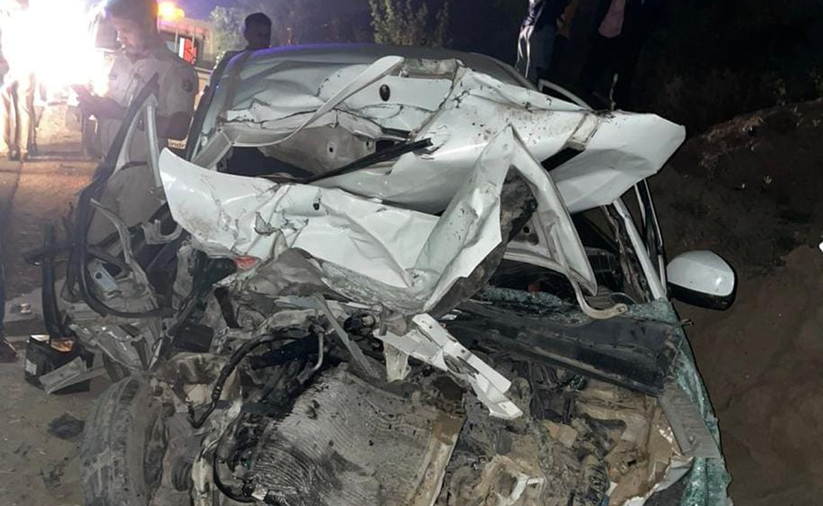 चंद्र ग्रहण के बीच राजस्थान में भीषण हादसा, कार और ट्रक की टक्कर में एक ही परिवार के 7 लोगों की मौत
