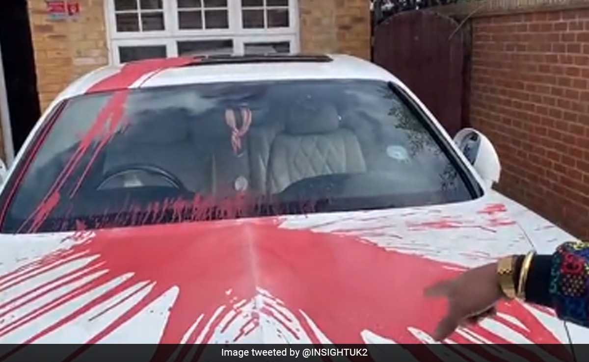 Car Vandalised By Khalistani Elements: Sikh Restaurant Owner In London