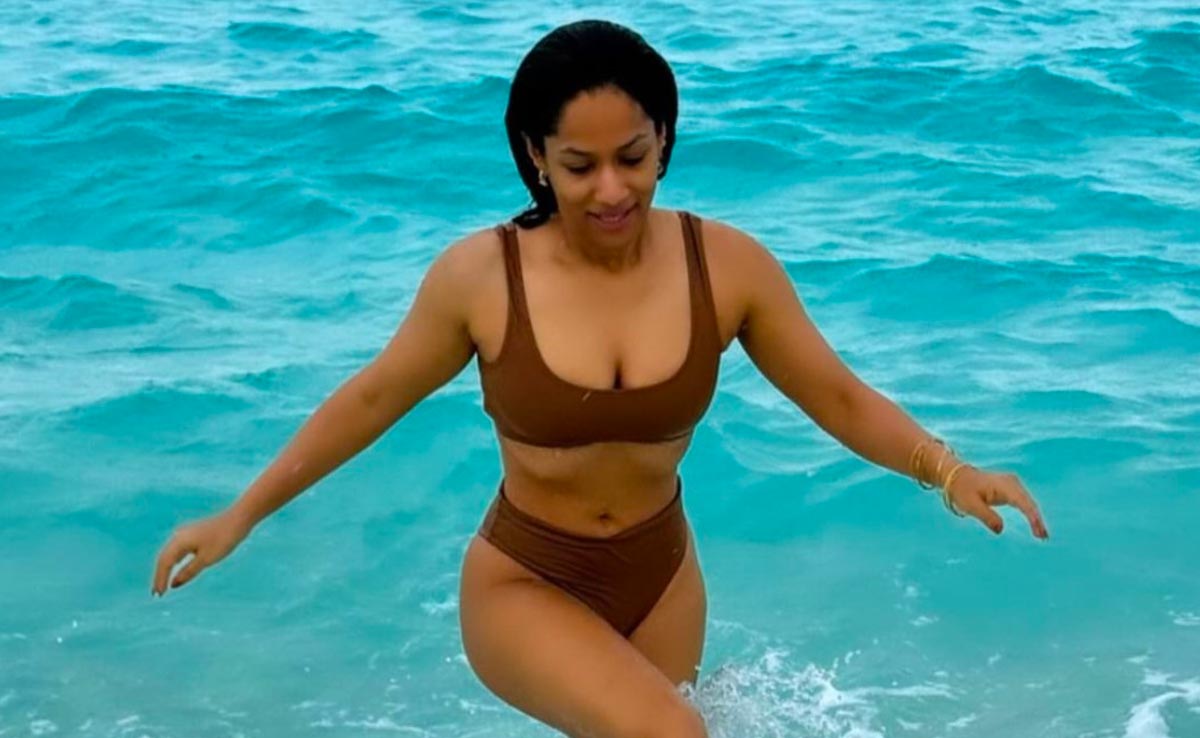 Masaba Gupta In A Brown Swim Set Proves That No One Does Beach Days Better