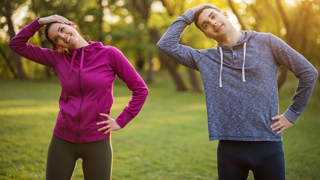 Outdoor exercise provides opportunities for mindfulness as you focus on your surroundings