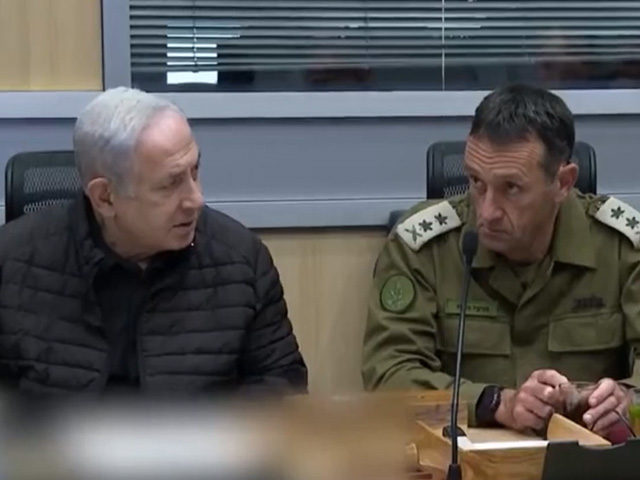 Israel PM Meets Top Generals After Overnight Strikes On Gaza, Lebanon