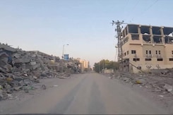 On Camera, Israeli Airstrikes Flatten Residential Area In Gaza On Camera, Israeli Airstrikes Flatten Residential Area In Gaza