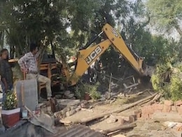 Ujjain Rape Accused's House Demolished Ujjain Rape Accused's House Demolished