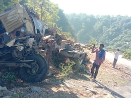 जम्मू कश्मीर में हुए भीषण सड़क हादसे में राजस्थान के 4 युवकों की मौत, ट्रक के उड़े परखच्चे