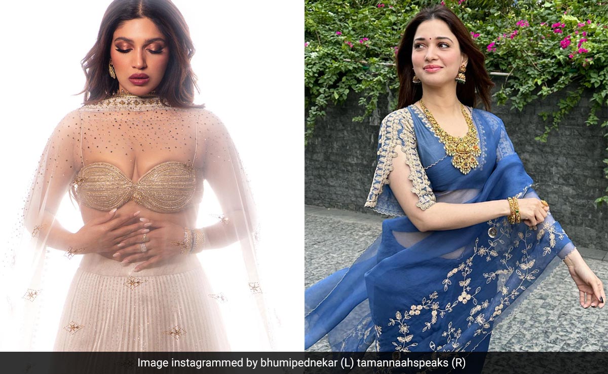 5 Ethnic Beauty Looks For The Wedding Season From Tamannaah Bhatia, Bhumi Pednekar And More