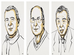 Nobel Prize in Chemistry 2023 :क्वांटम डॉट्स की खोज के लिए 3 वैज्ञानिकों को मिला नोबेल, जानिए कहां से हैं ये साइंटिस्ट? Nobel Prize in Chemistry 2023 :क्वांटम डॉट्स की खोज के लिए 3 वैज्ञानिकों को मिला नोबेल, जानिए कहां से हैं ये साइंटिस्ट?