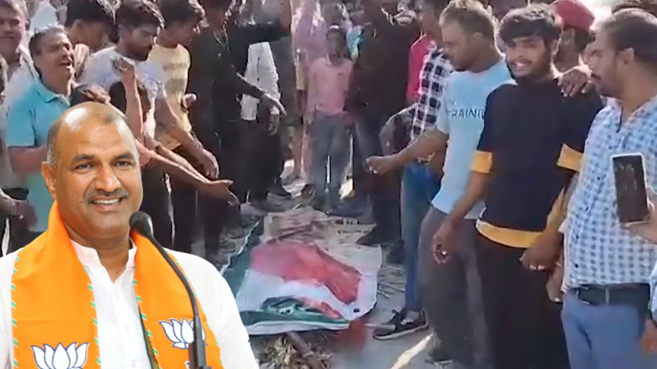Rajasthan Election 2023: टिकट के बाद फिर बीजेपी में बवाल, सीपी जोशी के पुतले की निकाली शव यात्रा