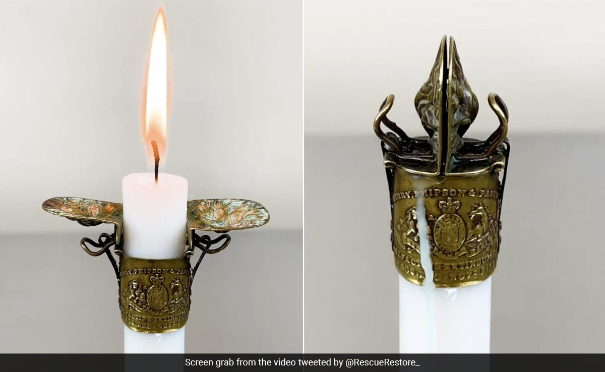 क्या आपने देखा 182 साल पुराना मोमबत्ती बुझाने वाला डिवाइस, वीडियो देख लोगों के मुंह से निकाला- वाह