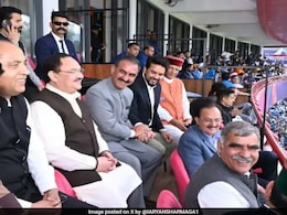 India vs New Zealand Match In Dharamshala Brings Rival Politicians Together India vs New Zealand Match In Dharamshala Brings Rival Politicians Together