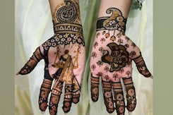From Figures, Moon And Floral Motifs, Top Trending Mehendi Designs For Karwa Chauth 2023 From Figures, Moon And Floral Motifs, Top Trending Mehendi Designs For Karwa Chauth 2023