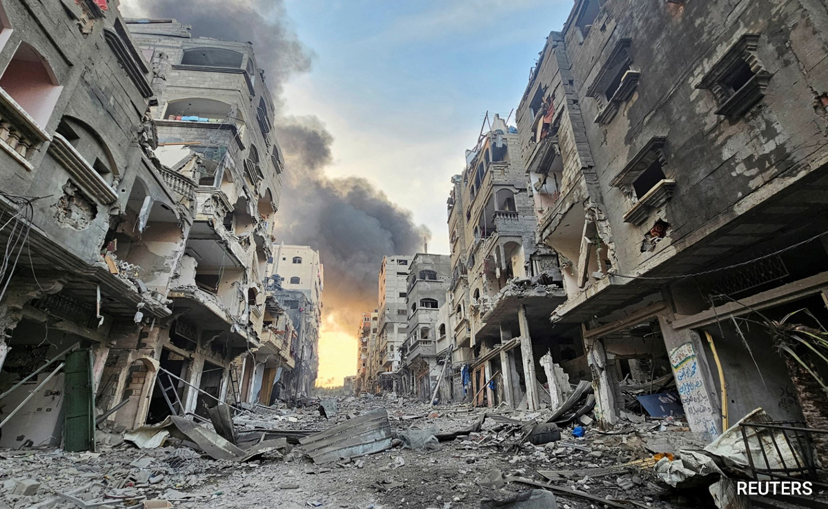 An Ice-cream Truck Packed With Corpses As Gaza Is Pounded By Israel