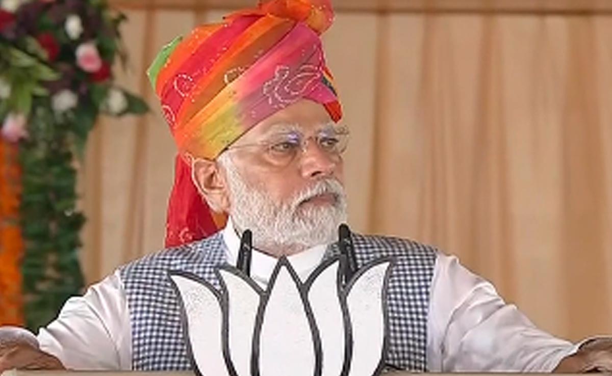 कांग्रेस को राजस्थान की महिलाओं की तकलीफ से लेना-देना नहीं है, जोधपुर में बोले पीएम मोदी