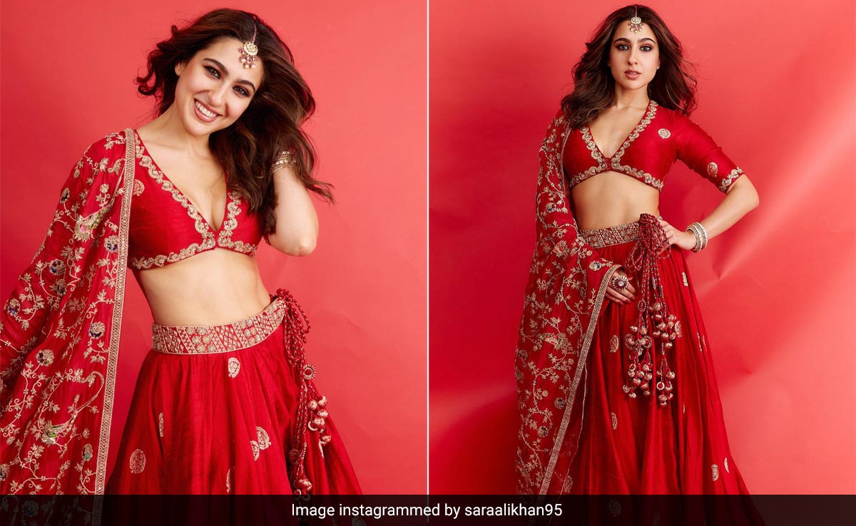 4 Times Sara Ali Khan's <i>Lehengas</i> Made Us Sit Up And Take Notice