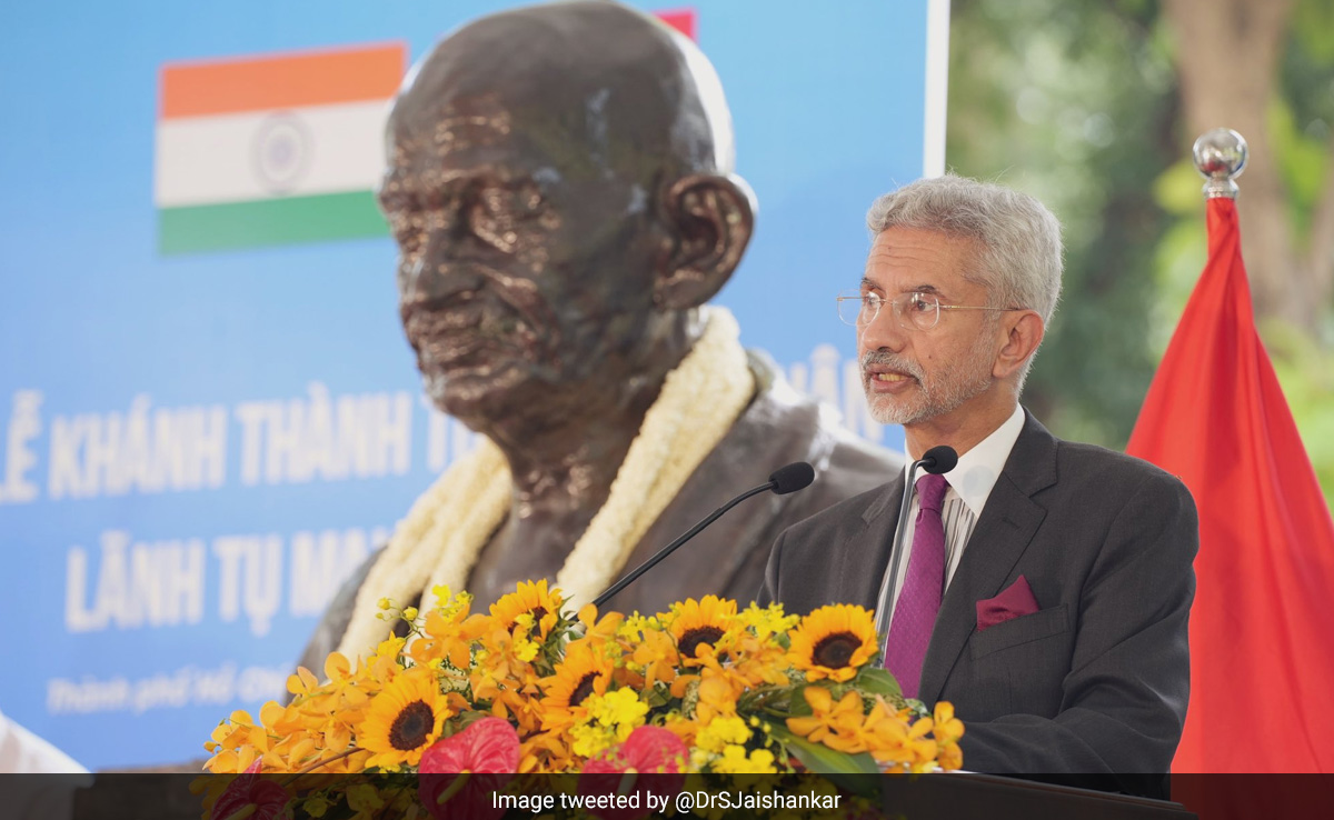 Mahatma Gandhi Serves Not Just As Political Inspiration But Also As Motivator Of Diplomacy: S Jaishankar