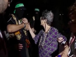 Watch: Hostage Shakes Hands With Hamas Operative, Leaves With 'Shalom' Watch: Hostage Shakes Hands With Hamas Operative, Leaves With 'Shalom'