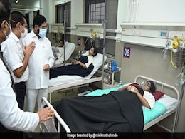 "Mumbai Building Fire Saddening": Eknath Shinde Meets Injured In Hospital "Mumbai Building Fire Saddening": Eknath Shinde Meets Injured In Hospital