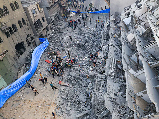 इज़रायली शहर एस्केलॉन में गूंज रही है धमाकों की आवाज