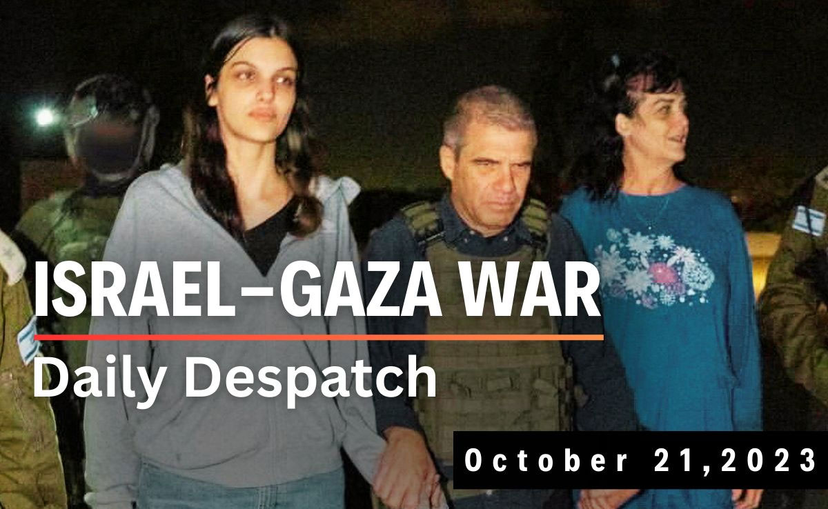 Daily Despatch: Hamas Releases 2 Israeli-American Hostages