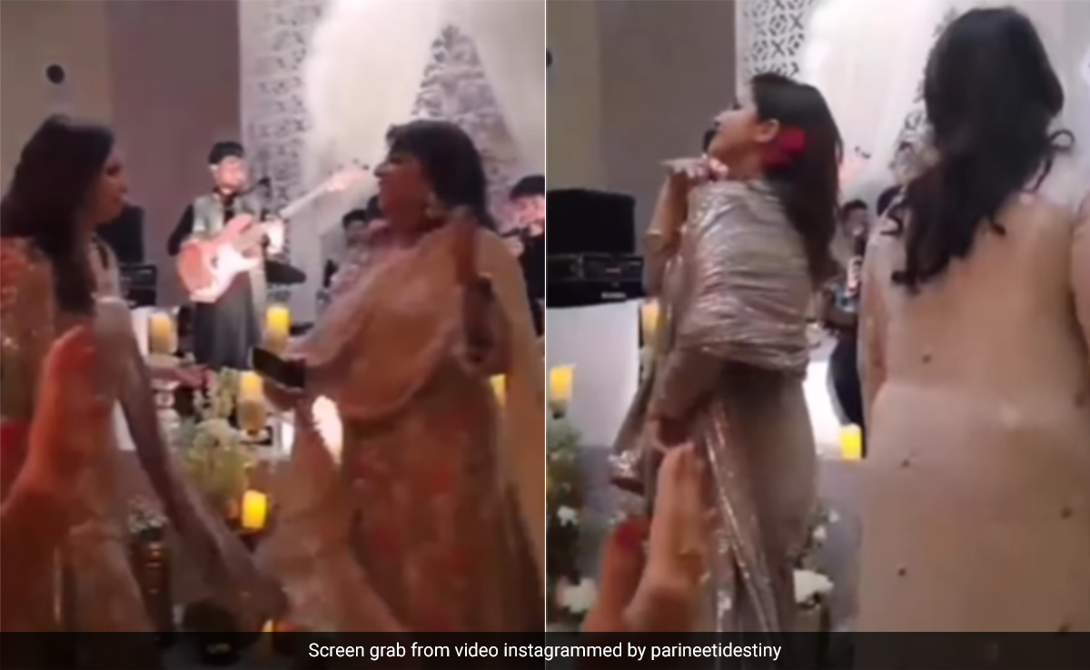 A Video Of Parineeti Chopra Dancing With Priyanka's Mom Madhu Chopra Is Now Viral. Watch