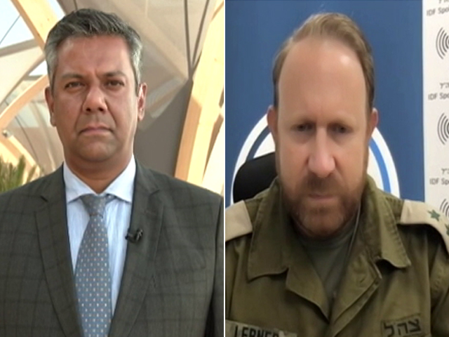 "Ready To Move Into Gaza When Government Says": Israel Defence Forces Spokesperson To NDTV