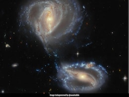 "Galactic Tango": NASA Shares Stunning Pic Of Galaxy Trio Located 500 Million Light-Years From Earth "Galactic Tango": NASA Shares Stunning Pic Of Galaxy Trio Located 500 Million Light-Years From Earth