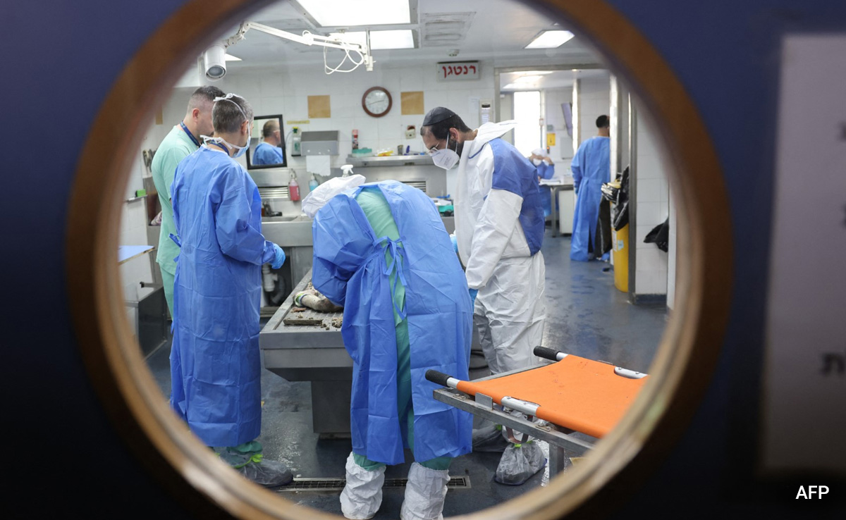 Tied Up, Burnt Alive: Israel's Forensic Teams Study Bodies After Hamas Carnage