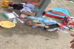 Shoes, Toys, Charred Cars Line Road: Trail Of Destruction In Israel's Sderot Shoes, Toys, Charred Cars Line Road: Trail Of Destruction In Israel's Sderot