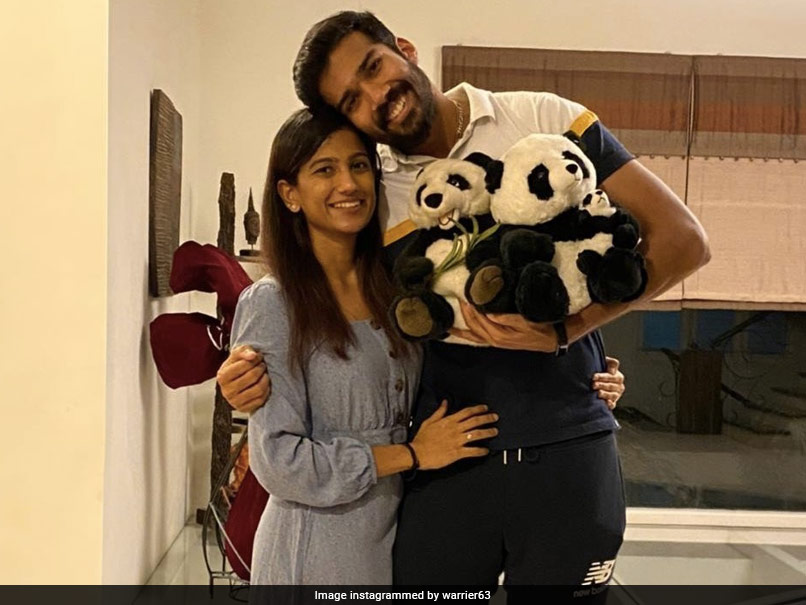 Cricketer Sandeep Warrier 'Extremely Happy' To Bask In Roller-Skater Wife Aarathy's Asian Games Glory
