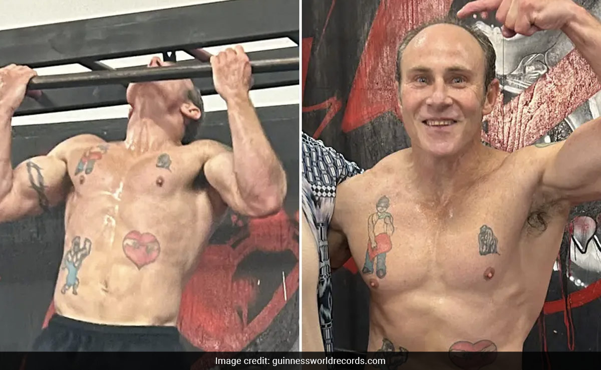 American Man Breaks Chin-Up World Record With 1,010 Reps In One Hour