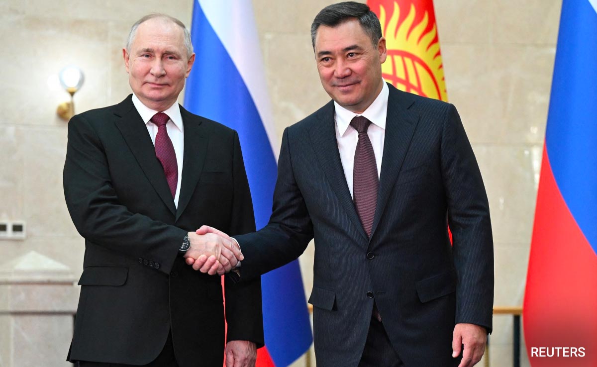 Putin Visits Kyrgyzstan On His First Foreign Trip Since Court Arrest Warrant