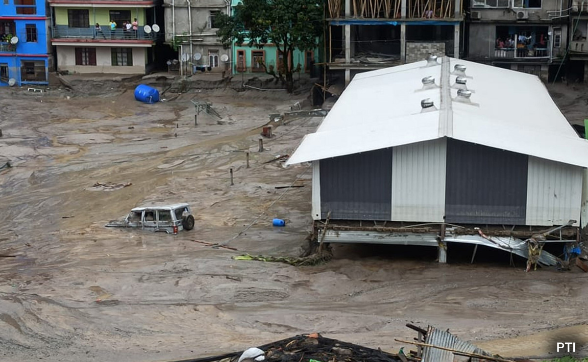 Sikkim Lake That Flooded Was Set For Early Warning System: Report