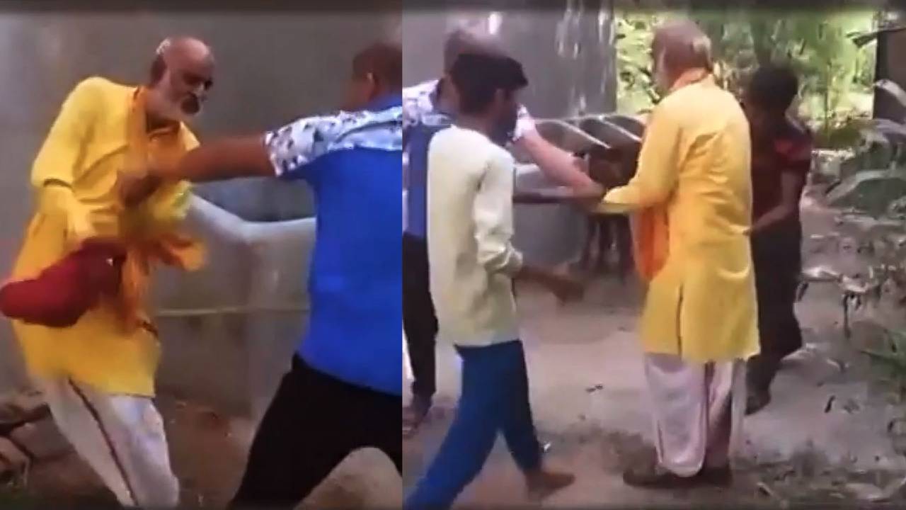 सतना में पुजारी की पिटाई का वीडियो वायरल, बीजेपी पर लगे गंभीर आरोप