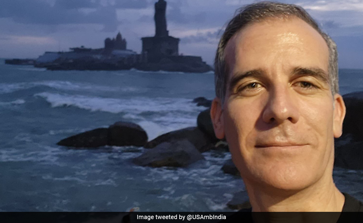 ''Symphony Of Colours'': US Envoy Shares ''Breathtaking'' Pics Of Sunrise At Kanyakumari