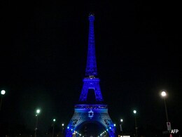 In Pics: White House, Eiffel Tower Glow White And Blue To Support Israel In Pics: White House, Eiffel Tower Glow White And Blue To Support Israel