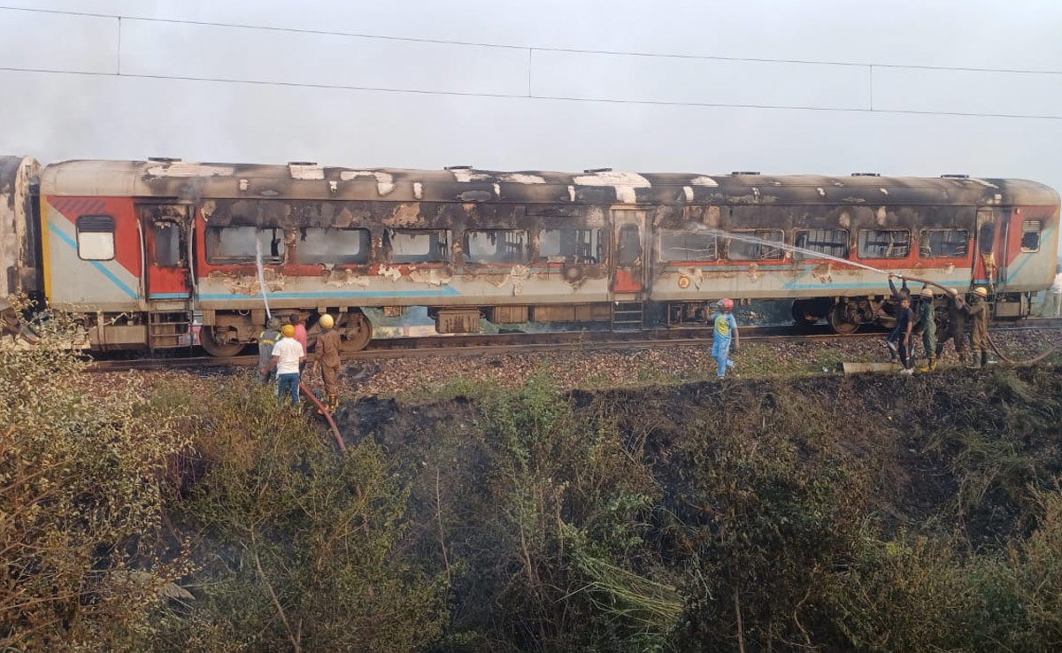 Coach Of Patalkot Express Train Catches Fire Near Agra, 9 Injured