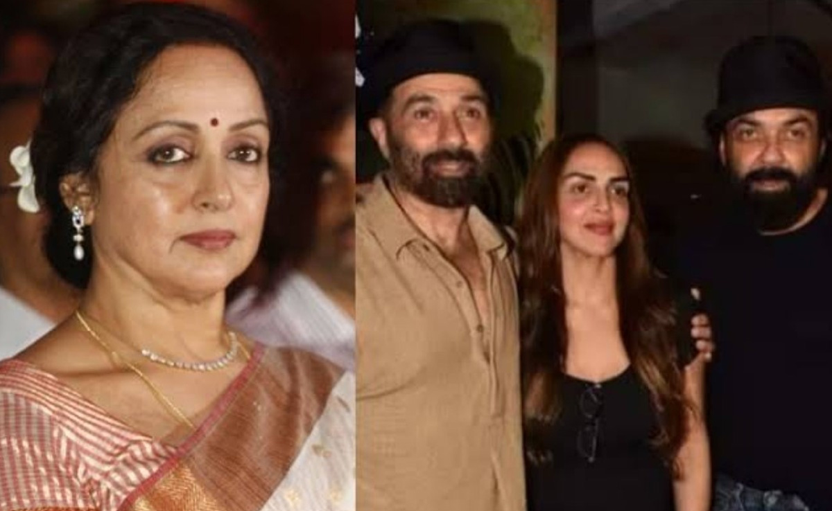 Bollywood News : 'ड्रीम गर्ल' हेमा मालिनी की बर्थडे पार्टी में नहीं दिखे 'धरमपुत्र' सनी और बॉबी