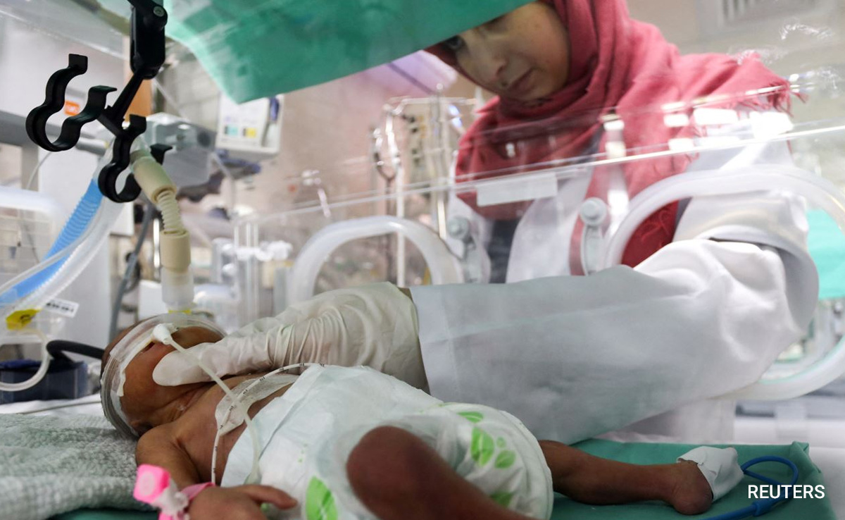 Israel-Hamas War: Woman Rescued From Home Ruins Gives Birth To Baby Girl