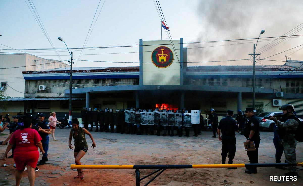 Paraguay's Largest Prison Set On Fire, Inmates Take Guards, Visitors Hostage