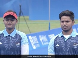 Archery Pair Deotale-Jyothi Clinches Gold Medal in Compound Mixed Team Final