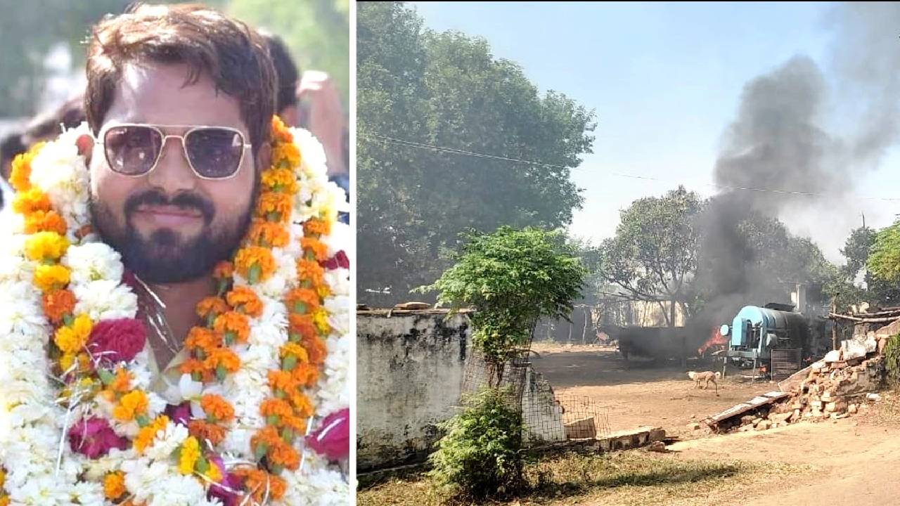 ग्वालियर में सरपंच की हत्या का CCTV वीडियो आया सामने