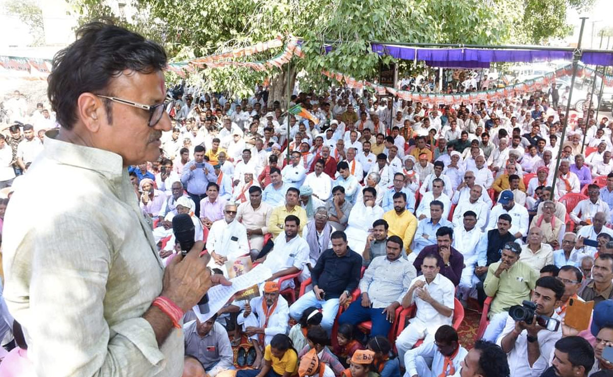 राजेंद्र राठौड़ ने शुरू किया चुनावी अभियान, प्रदेश में भाजपा की सरकार बनने का किया दावा