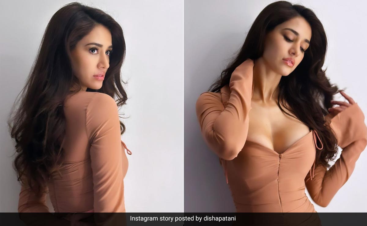 It's Pumpkin Spiced Season And Disha Patani Has Just The Perfect Dress To "Fall" Right Into It
