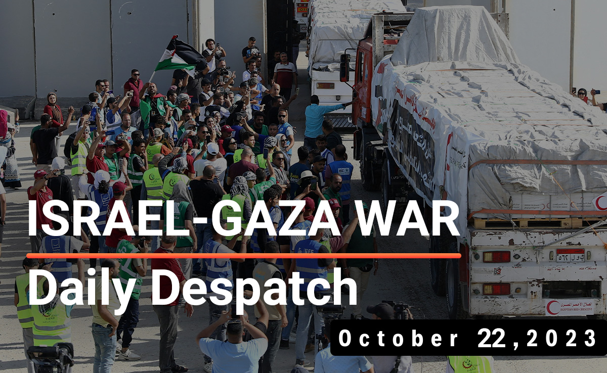Daily Despatch: Israel's Three-Stage Plan For Hamas And Gaza
