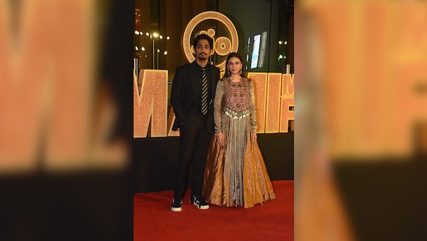 Aditi Rao Hydari And Siddharth Lit Up The MAMI Film Festival Opening Ceremony Like This