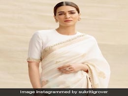 Kriti Sanon's Ivory <i>Saree</i> For The National Awards Is Worthy Of Every Style Award Kriti Sanon's Ivory <i>Saree</i> For The National Awards Is Worthy Of Every Style Award