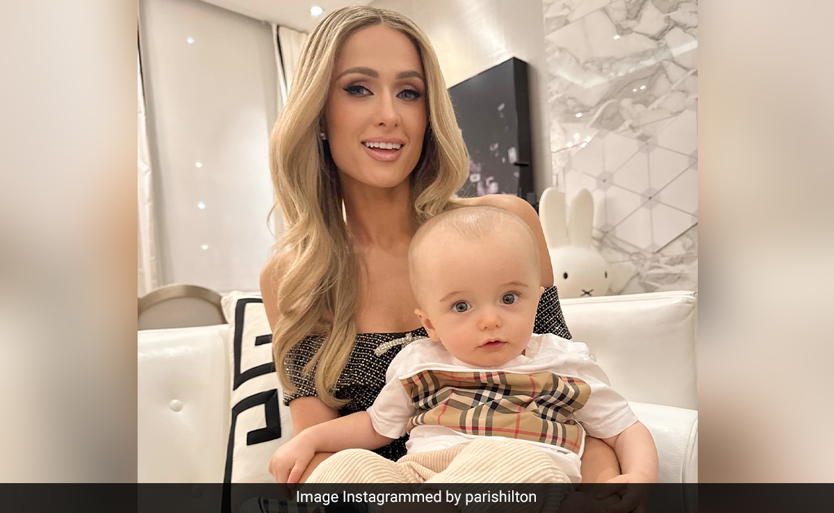 "Unacceptable": Paris Hilton Slams Users Who Criticised Her Son's Big Head