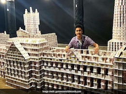Kolkata Boy, 15, Sets Guinness World Record By Creating "Largest Playing Card Structure" Kolkata Boy, 15, Sets Guinness World Record By Creating "Largest Playing Card Structure"
