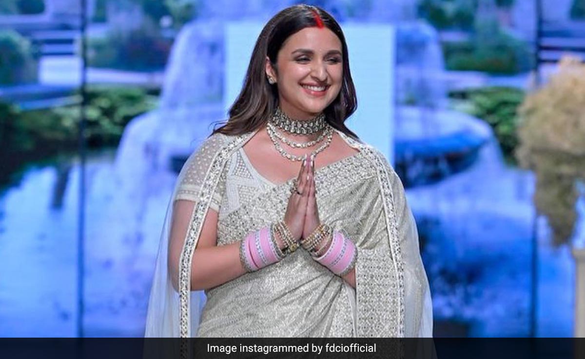 In Pics: Newlywed Parineeti Chopra Lit Up The Ramp Like This